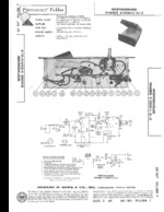 WESTINGHOUSE V25543 SAMS Photofact®