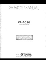 YAMAHA CR2020 OEM Service