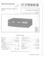 FISHER CR-W913 OEM Service