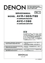 DENON AVC-1590 OEM Service