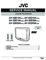 JVC AV32D304 OEM Service