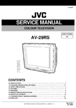 JVC AV-29RS OEM Service