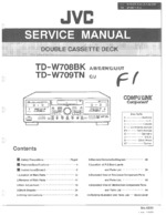 JVC TDW709TN OEM Service