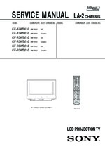 Sony KF60WE610 OEM Service