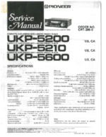 PIONEER UKP-5210 OEM Service