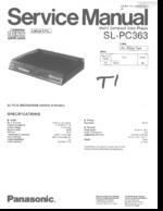 PANASONIC SLPC363 OEM Service