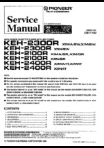 Pioneer KEH-2400R OEM Service