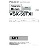 Pioneer VSX-59TXI OEM Service