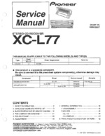 PIONEER XCL77 OEM Service