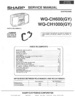 SHARP WQCH600 OEM Service