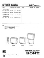 Sony KV35V75 OEM Service