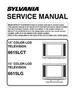 Sylvania 6615LG OEM Service