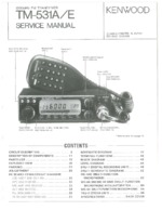 KENWOOD TM531A OEM Service