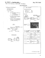 SONY TFM7250W SAMS Photofact®