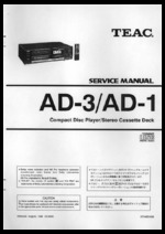 Teac AD-1 OEM Service