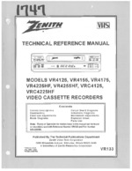 ZENITH VR4225HF OEM Service