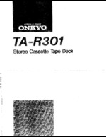 ONKYO TAR301 OEM Owners